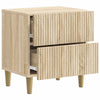 Yöpöytäkaappi 2 kpl Sonoma-tammi 43 x 34,5 x 48 cm Tekninen puu