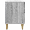 Yöpöytäkaappi 2 kpl Harmaa sonoma 43 x 34,5 x 48 cm