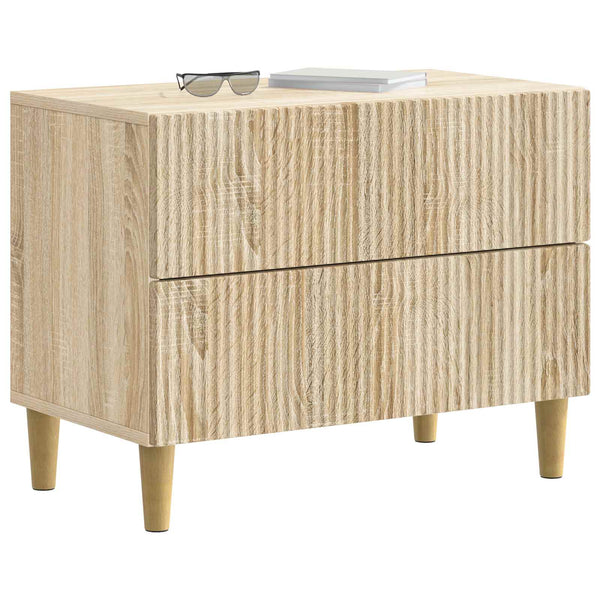 Yöpöytäkaappi Sonoma-tammi 62 x 34,5 x 48 cm Tekninen puu