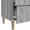 Yöpöytäkaappi Harmaa sonoma 62 x 34,5 x 48 cm Tekninen puu