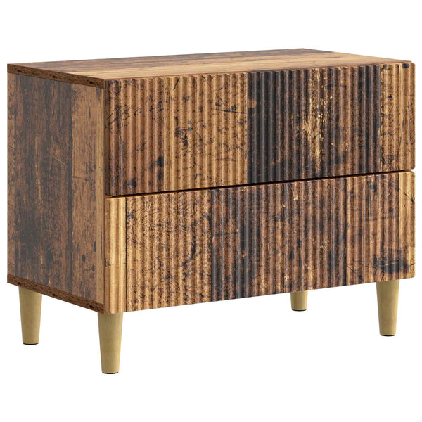 Yöpöytäkaappi Vanha puu 62 x 34,5 x 48 cm Tekninen puu
