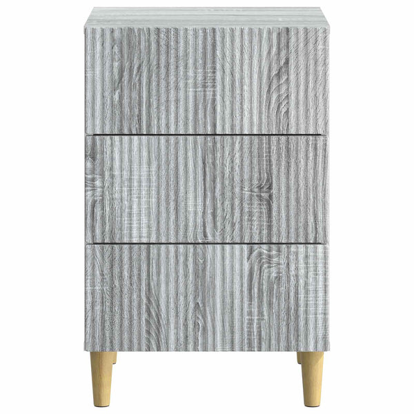 Yöpöytäkaappi Harmaa sonoma 43 x 41 x 66,5 cm Tekninen puu