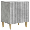 Yöpöytäkaappi 2 kpl Betoninharmaa 43 x 34,5 x 50 cm