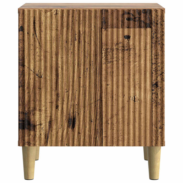 Yöpöytäkaappi Vanha puu 43 x 34,5 x 50 cm Tekninen puu