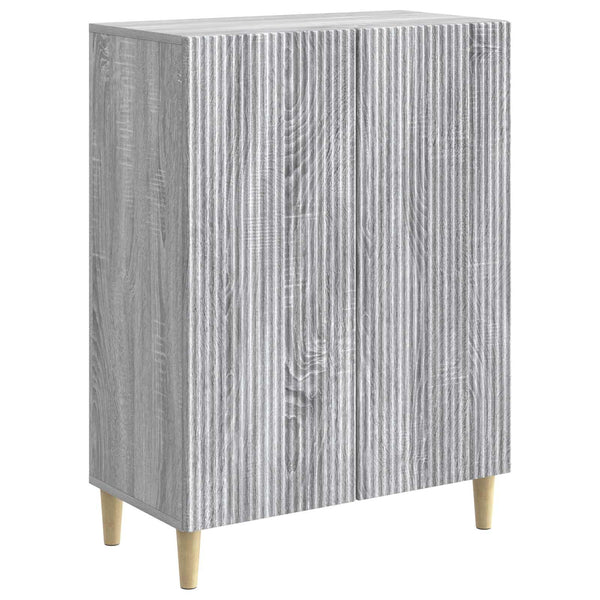 Sivupöytä Harmaa sonoma 66 x 34,5 x 90 cm Tekninen puu