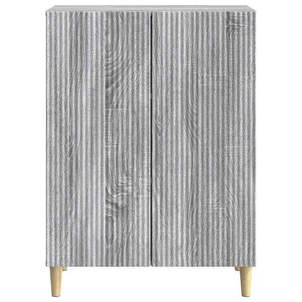Sivupöytä Harmaa sonoma 66 x 34,5 x 90 cm Tekninen puu