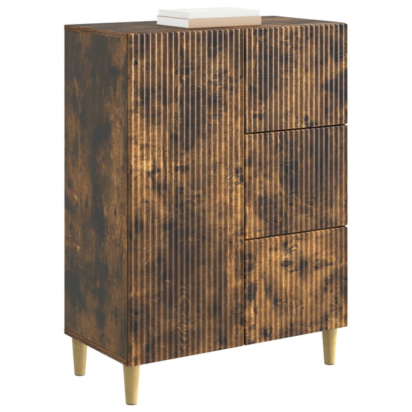Sivupöytä Savutammi 66 x 34,5 x 90 cm Tekninen puu
