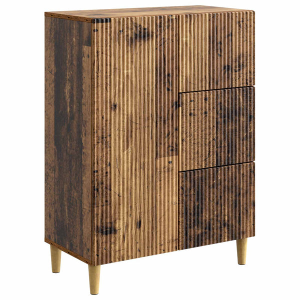 Sivupöytä Vanha puu 66 x 34,5 x 90 cm Tekninen puu