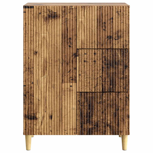 Sivupöytä Vanha puu 66 x 34,5 x 90 cm Tekninen puu