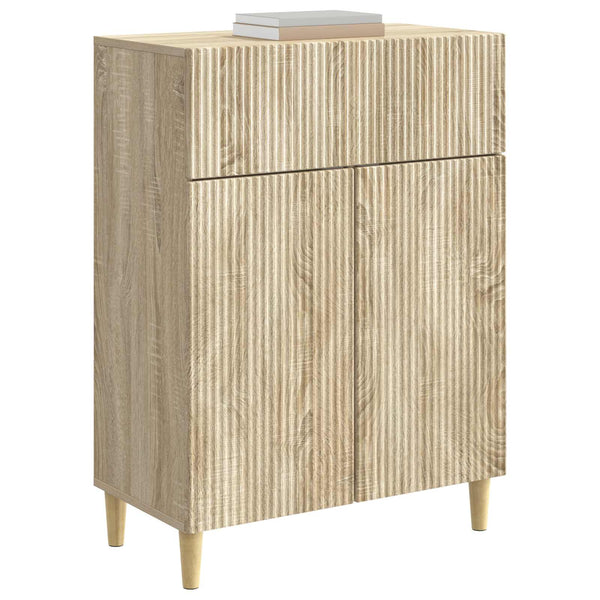 Sivupöytä Sonoma-tammi 66 x 34,5 x 90 cm Tekninen puu