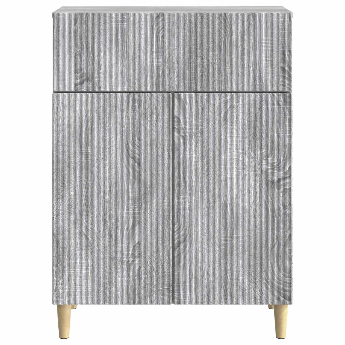 Sivupöytä Harmaa sonoma 66 x 34,5 x 90 cm Tekninen puu