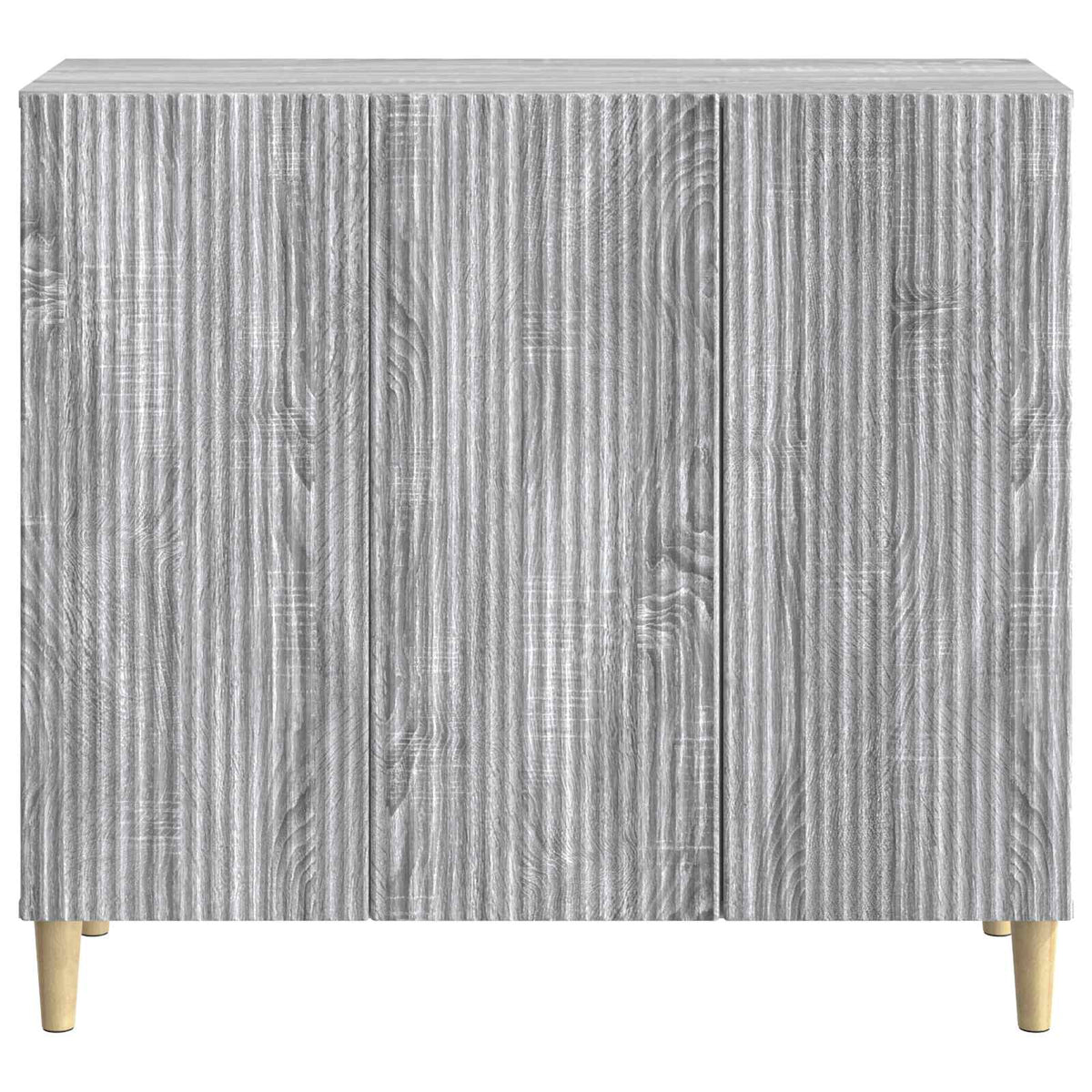 Sivupöytä Harmaa sonoma 89 x 34,5 x 80 cm Tekninen puu