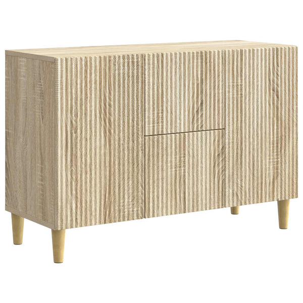 Sivupöytä Sonoma-tammi 89 x 34,5 x 60 cm Tekninen puu