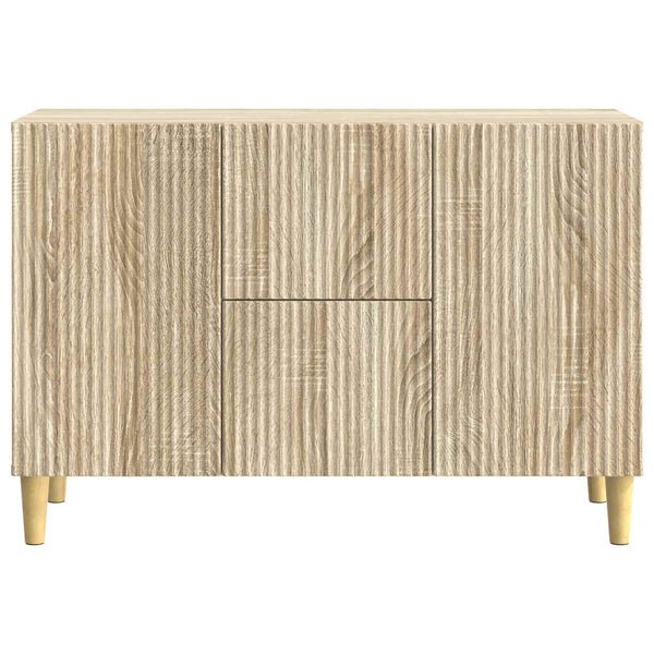 Sivupöytä Sonoma-tammi 89 x 34,5 x 60 cm Tekninen puu
