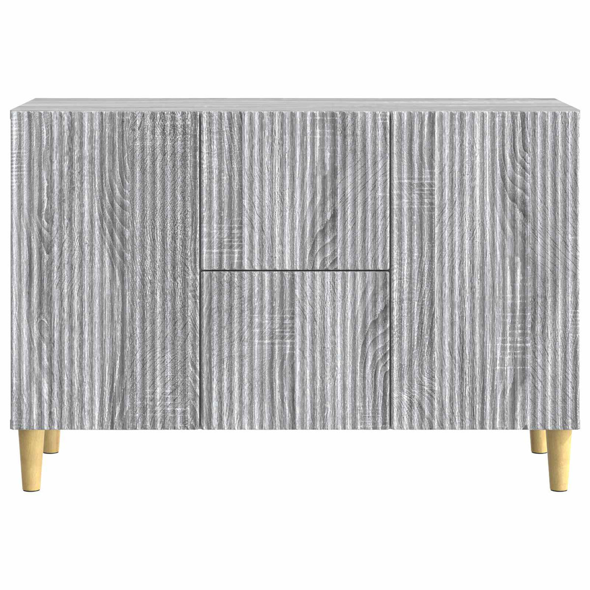 Sivupöytä Harmaa sonoma 89 x 34,5 x 60 cm Tekninen puu
