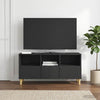 TV-kaappi 102 x 34,5 x 50 cm Musta Tekninen puu