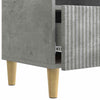 TV-kaappi 102 x 34,5 x 50 cm Betoninharmaa Tekninen puu
