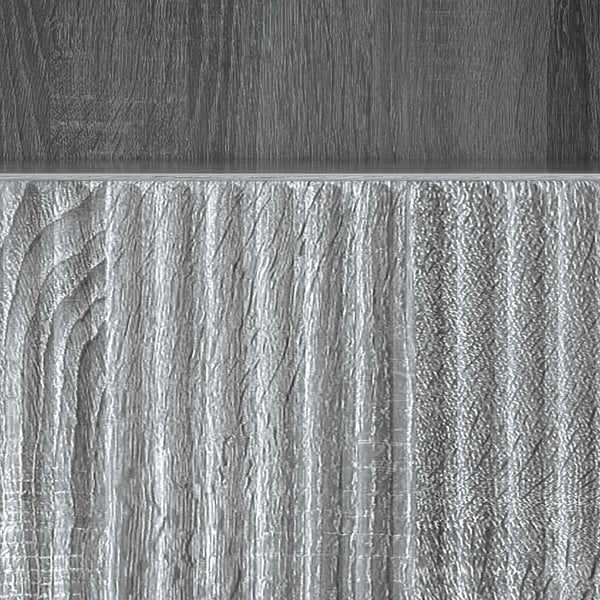 TV-kaappi 102 x 34,5 x 50 cm Harmaa sonoma Tekninen puu