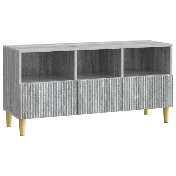 TV-kaappi 102 x 34,5 x 50 cm Harmaa sonoma Tekninen puu