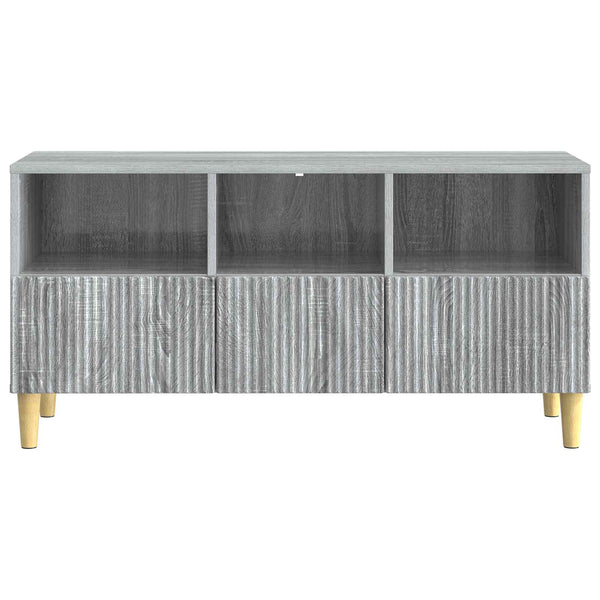 TV-kaappi 102 x 34,5 x 50 cm Harmaa sonoma Tekninen puu
