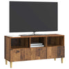 TV-kaappi 102 x 34,5 x 50 cm Vanha puu Tekninen puu