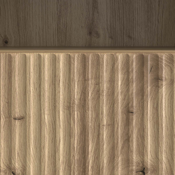 TV-kaappi 102 x 34,5 x 50 cm Artisaanitammi Tekninen puu