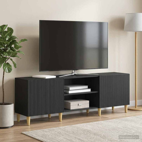 TV-kaappi Musta 150 x 31 x 50 cm Tekninen puu