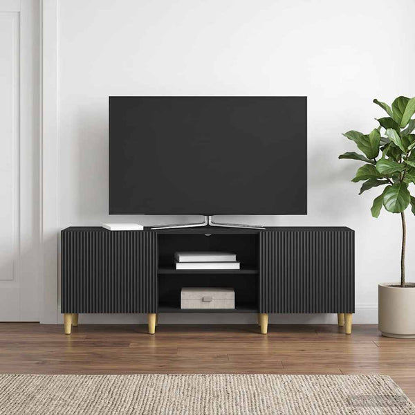 TV-kaappi Musta 150 x 31 x 50 cm Tekninen puu