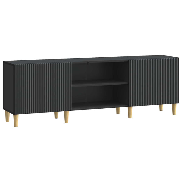 TV-kaappi Musta 150 x 31 x 50 cm Tekninen puu