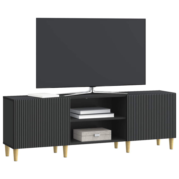 TV-kaappi Musta 150 x 31 x 50 cm Tekninen puu