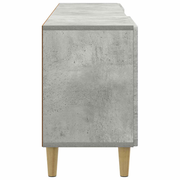 TV-kaappi Betoninharmaa 150 x 31 x 50 cm Tekninen puu