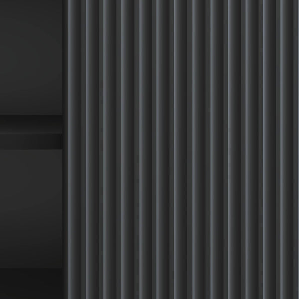 TV-kaappi 102 x 34,5 x 50 cm Musta Tekninen puu