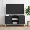 TV-kaappi 102 x 34,5 x 50 cm Musta Tekninen puu