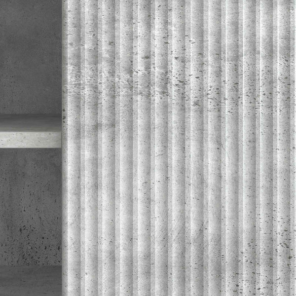 TV-kaappi 102 x 34,5 x 50 cm Betoninharmaa Tekninen puu