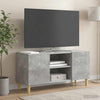 TV-kaappi 102 x 34,5 x 50 cm Betoninharmaa Tekninen puu