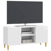 TV-kaappi 102 x 34,5 x 50 cm Korkeakiiltoinen valkoinen