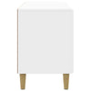 TV-kaappi 102 x 34,5 x 50 cm Korkeakiiltoinen valkoinen
