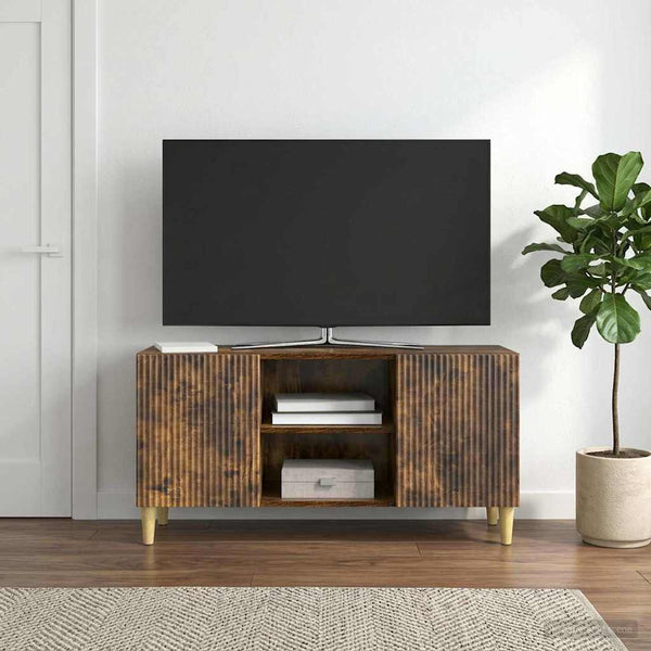 TV-kaappi 102 x 34,5 x 50 cm Savutammi Tekninen puu