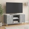 TV-kaappi 102 x 34,5 x 50 cm Harmaa sonoma Tekninen puu