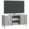 TV-kaappi 102 x 34,5 x 50 cm Harmaa sonoma Tekninen puu