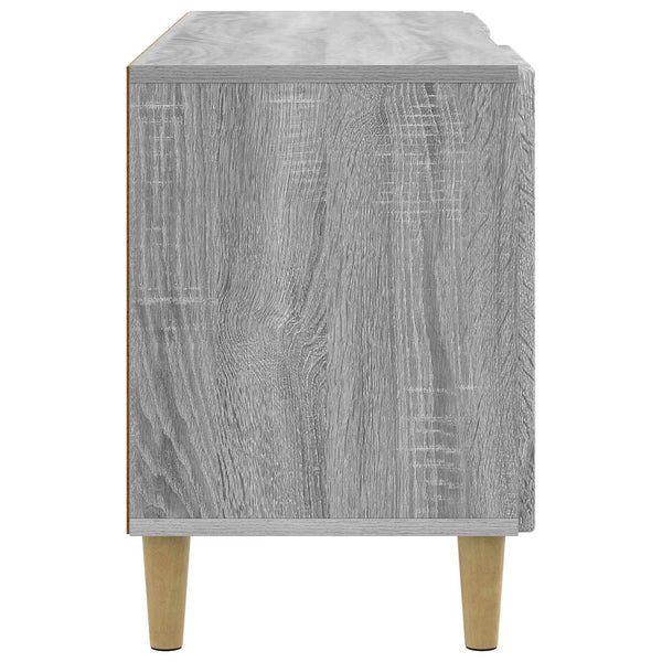 TV-kaappi 102 x 34,5 x 50 cm Harmaa sonoma Tekninen puu