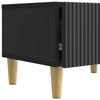TV-kaappi 147 x 34,5 x 30 cm Musta Tekninen puu