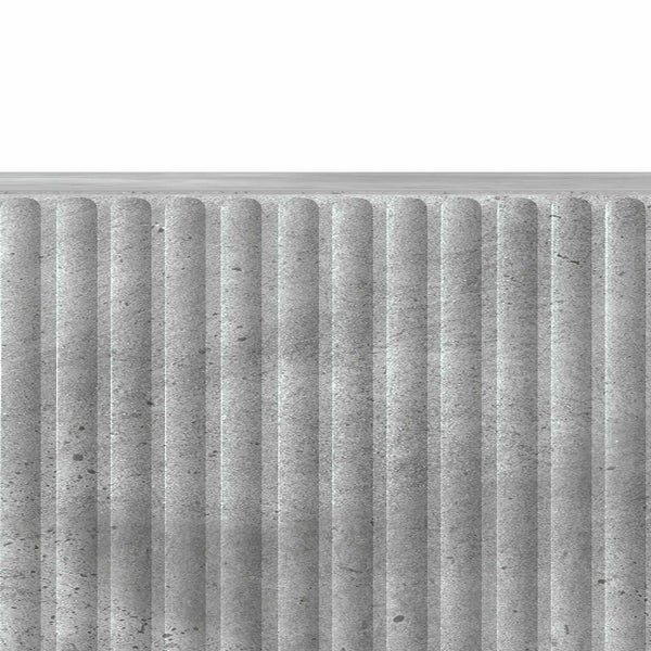 TV-kaappi Betoninharmaa 147 x 34,5 x 30 cm Tekninen puu