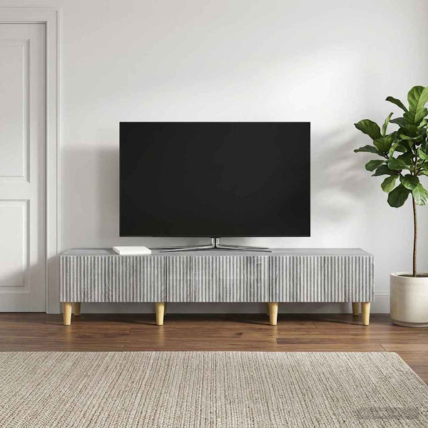 TV-kaappi Harmaa sonoma 147 x 34,5 x 30 cm Tekninen puu