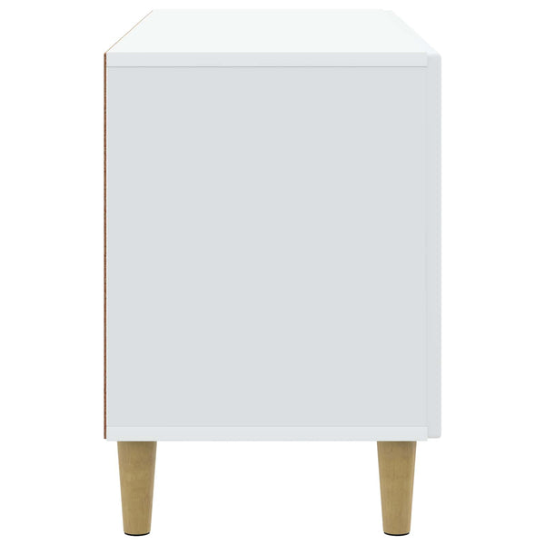 TV-kaappi valkoinen 99 x 34,5 x 50 cm Tekninen puu