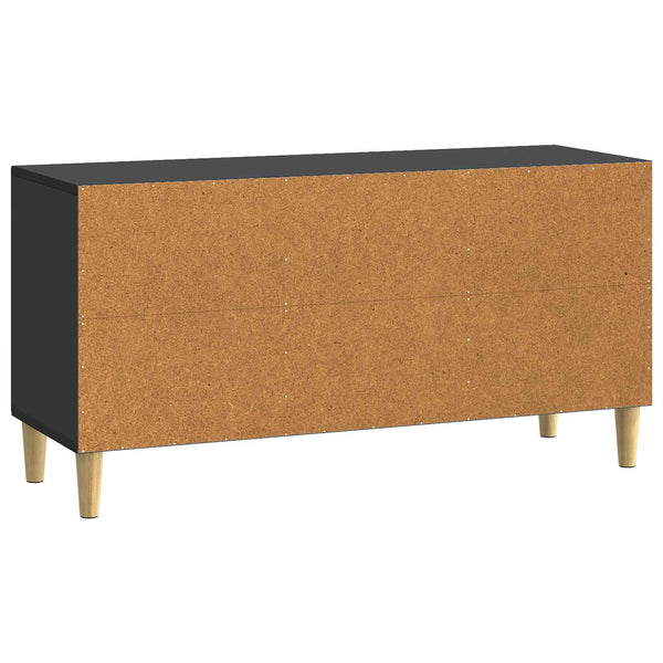 TV-kaappi 99 x 34,5 x 50 cm Musta Tekninen puu