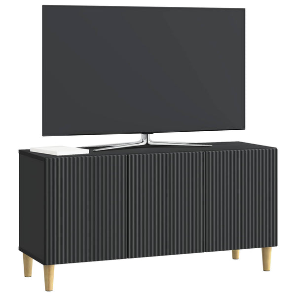 TV-kaappi 99 x 34,5 x 50 cm Musta Tekninen puu