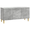 TV-kaappi 99 x 34,5 x 50 cm Betoninharmaa Tekninen puu