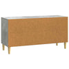 TV-kaappi 99 x 34,5 x 50 cm Betoninharmaa Tekninen puu