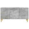 TV-kaappi 99 x 34,5 x 50 cm Betoninharmaa Tekninen puu